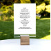 bar menu stand
