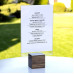 bar menu stand