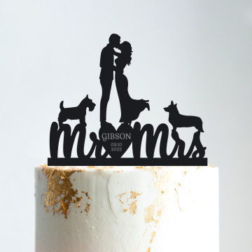 Wedding cake toppers 
