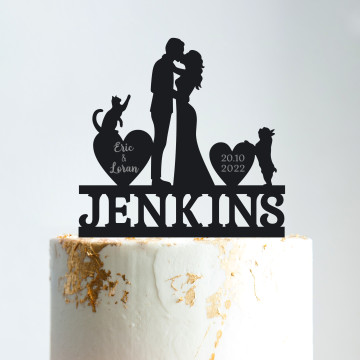Wedding cake toppers  B45