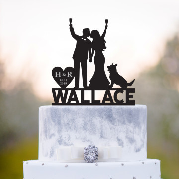 Wedding cake toppers  A106