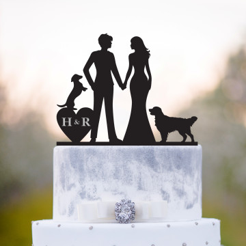Wedding cake toppers  A114