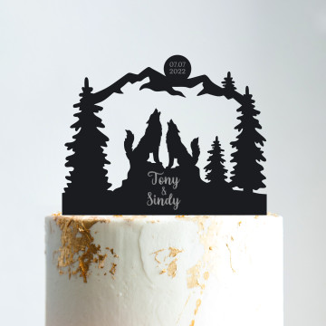 Wedding cake toppers 