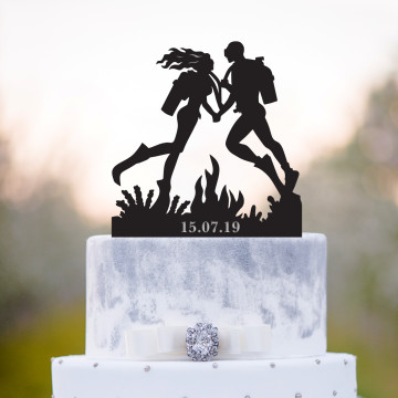 Wedding cake toppers A211