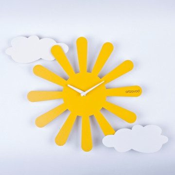 Wall clock Sun