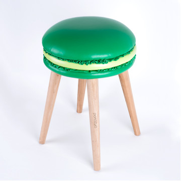 The stool Macaron Audrey 