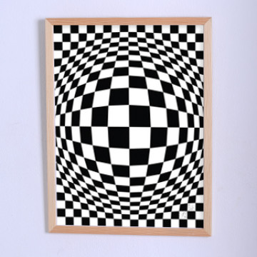 Art poster The illusion