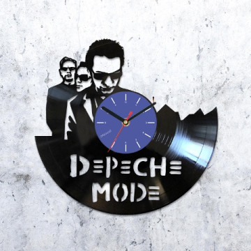 Vinyl clock Depeche Mode