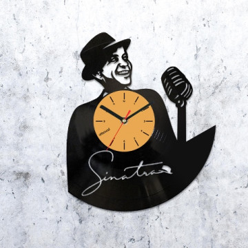 Vinyl clock Frank Sinatra