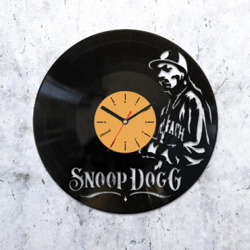 Vinyl clock Snoop Dogg