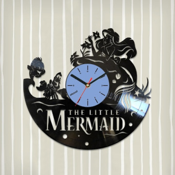 Vinyl clock The Little Mermaid