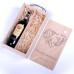 Wine Box "Hummingbird and Heart"