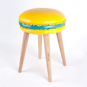 The stool Macaron Edith