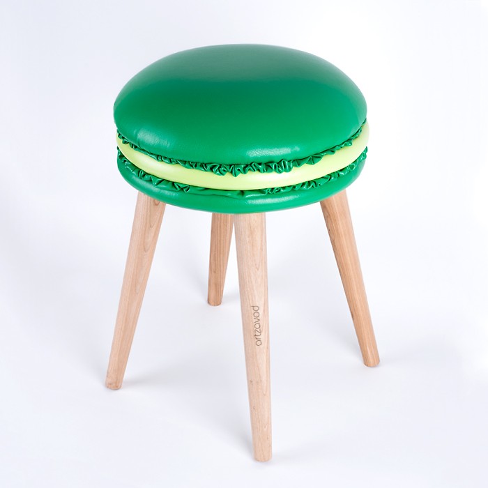 The stool Macaron Audrey 