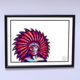 Art poster Red Chief