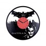 Vinyl clock The Joker and Batman