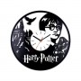 Vinyl clock Harry Potter in Hogwarts