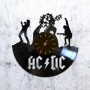 Vinyl clock AC/DC