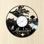 Vinyl clock Aladdin
