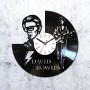 Vinyl clock David Bowie