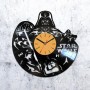 Vinyl clock Star Wars. Darth Vader