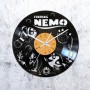 Vinyl clock Nemo