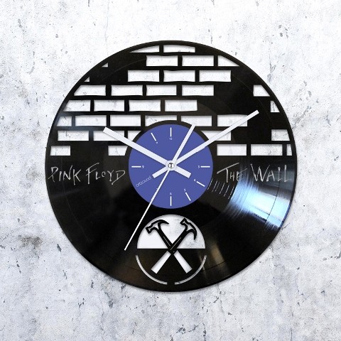  Виниловые часы Pink Floyd. The Wall