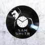 Vinyl clock Sam Smith