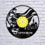 Vinyl clock Superman