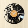 Vinyl clock Tarzan