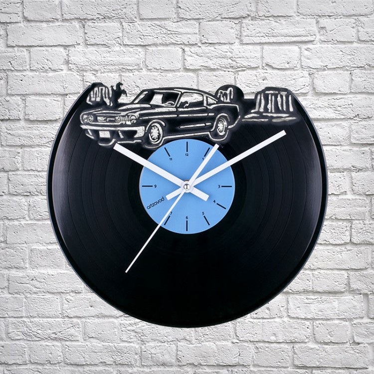 Vinyl clock Somewhere in Texas