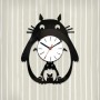 Vinyl clock Totoro