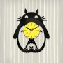 Vinyl clock Totoro