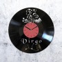Vinyl clock Virgo