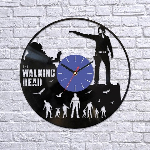 Vinyl clock The Walking Dead