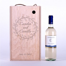 Wine box "Garland"