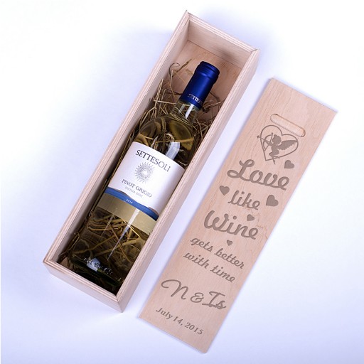 Коробка для вина Любовь как вино