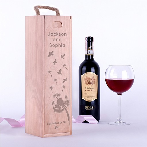 Wine box "Dandelion"