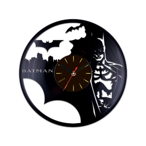 Vinyl clock Batman. The Dark Knight