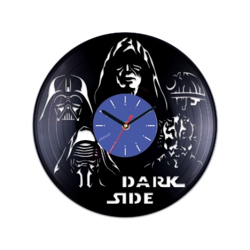 Vinyl clock Dark Side