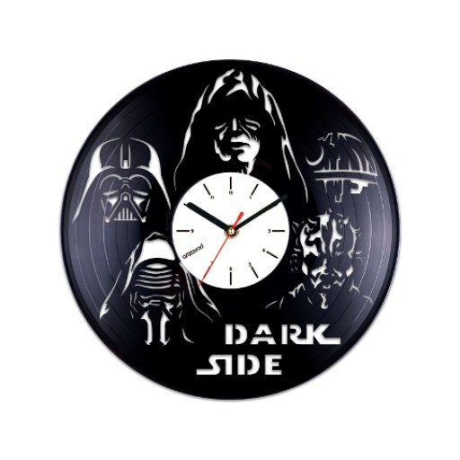 Vinyl clock Dark Side