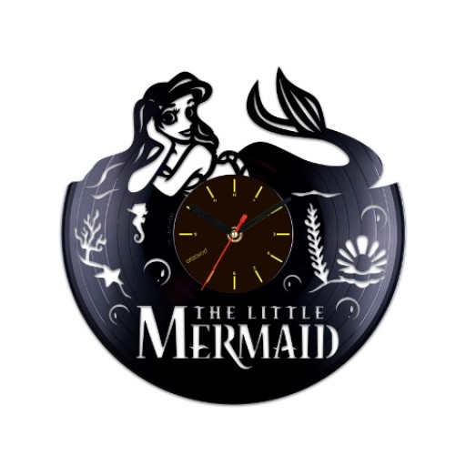 Vinyl clock Dreaming The Little Mermaid