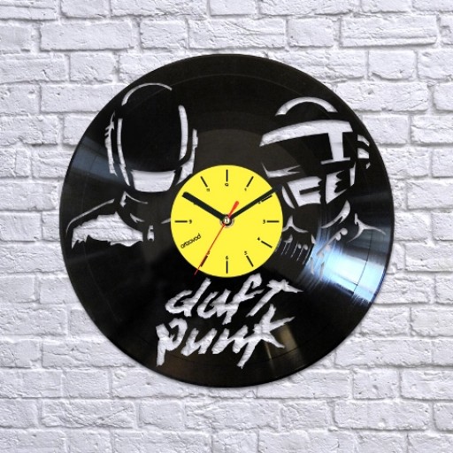 Vinyl clock Daft Punk