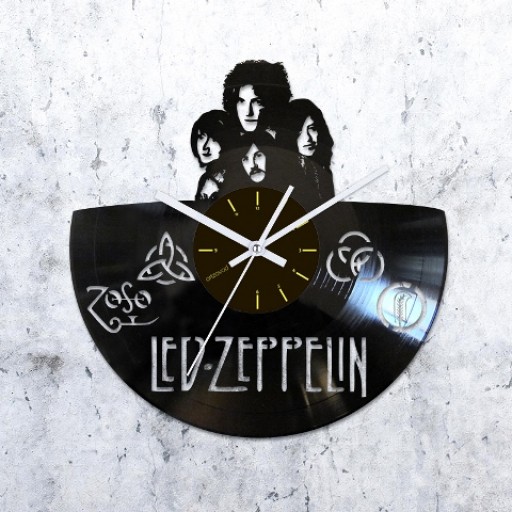 Vinyl clock Led Zeppelin