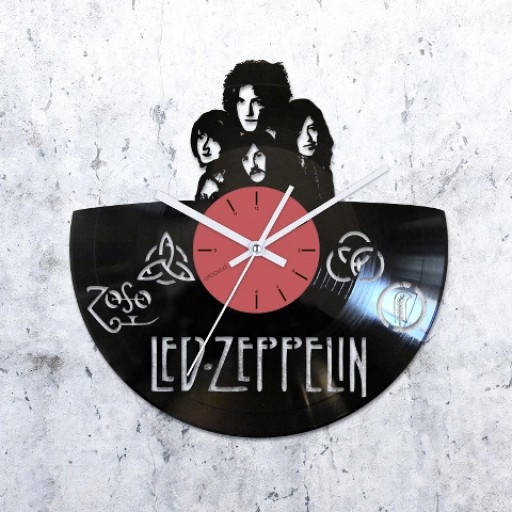 Vinyl clock Led Zeppelin