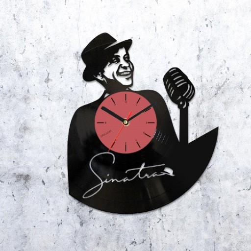 Vinyl clock Frank Sinatra