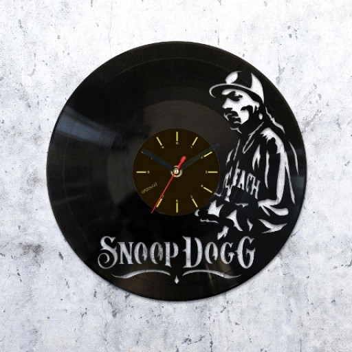 Vinyl clock Snoop Dogg
