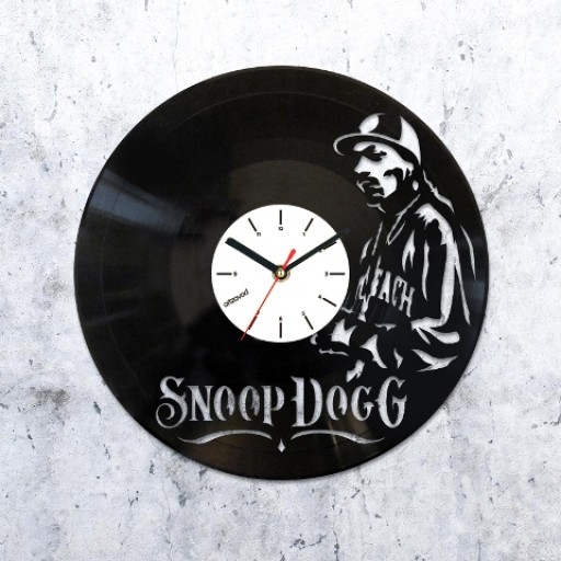 Vinyl clock Snoop Dogg