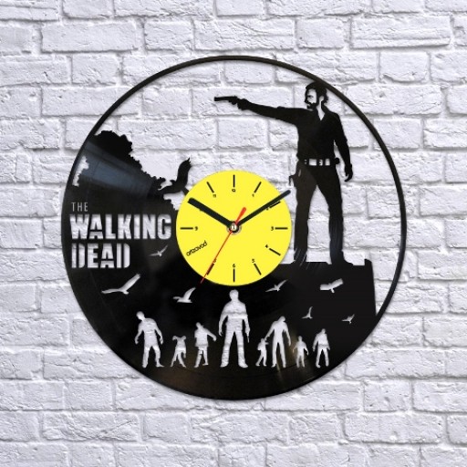 Vinyl clock The Walking Dead