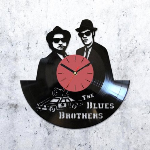 Vinyl clock The Blues Brothers